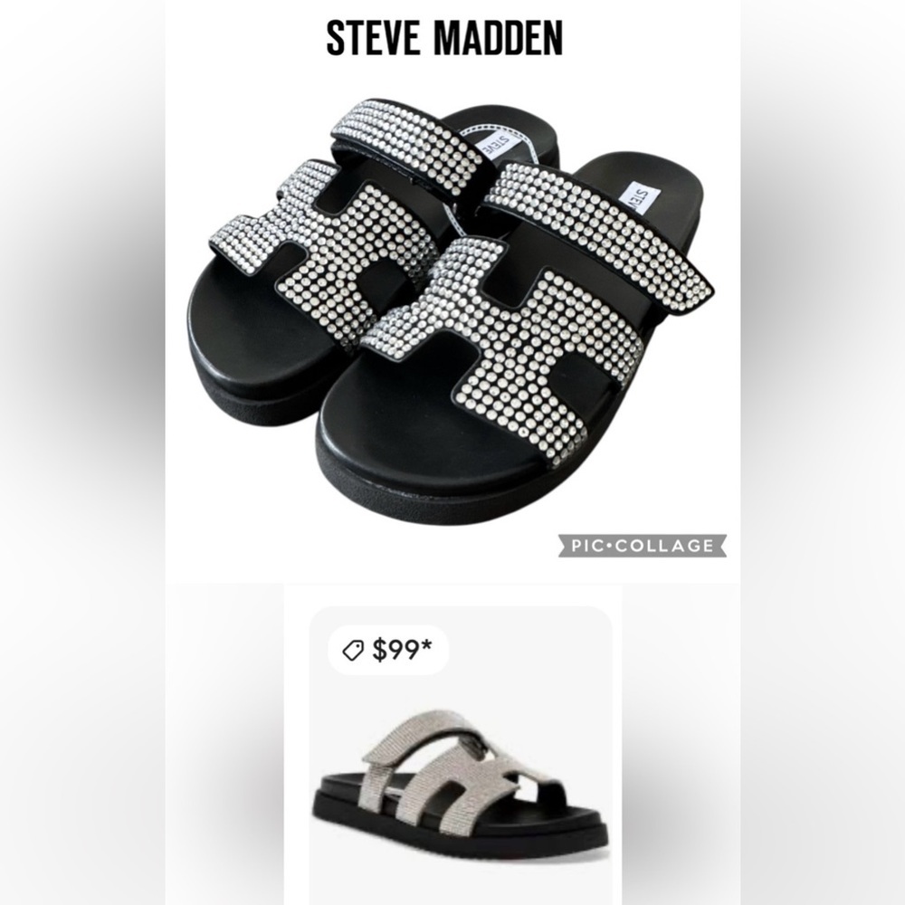 Steve Madden Mayven-R Rhinestone - woman's size 7